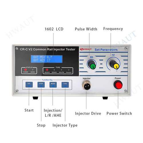 CR-C V2 E common rail injector tester ECU Signal tool喷油嘴