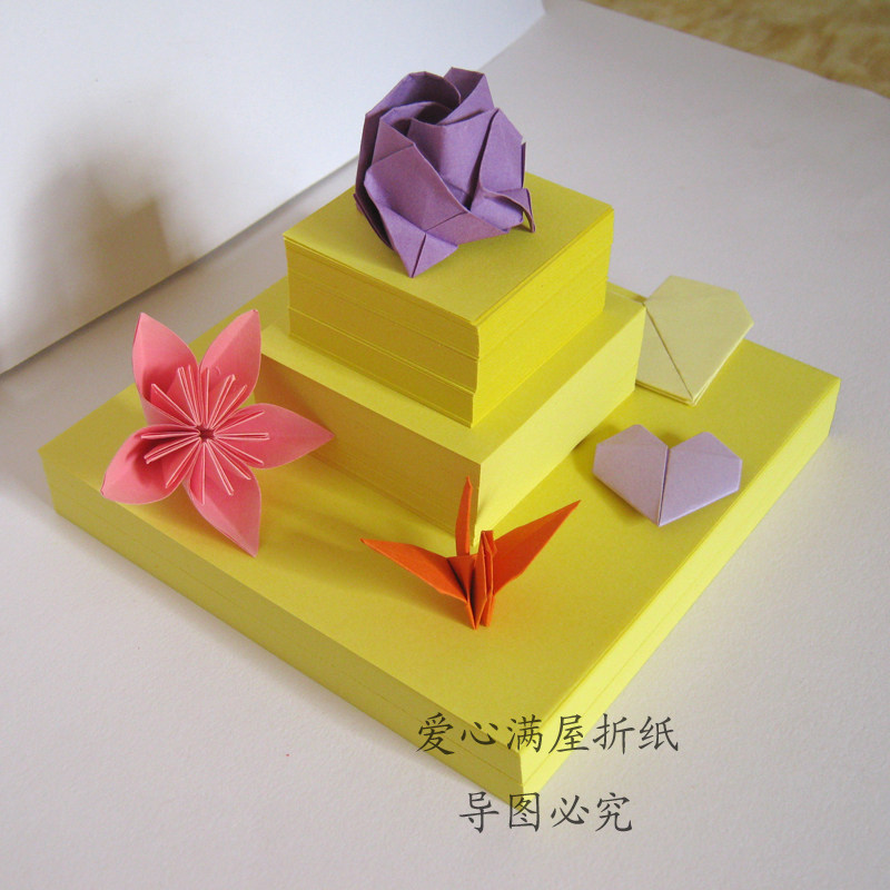 15*15cm折纸彩纸套装正方形幼儿园儿童小学生手工专用纸彩色剪纸图片