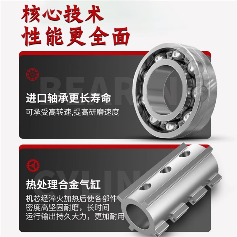 霸狼气动打磨机加长型手持风磨笔抛光雕刻金属模具不锈钢研磨机
