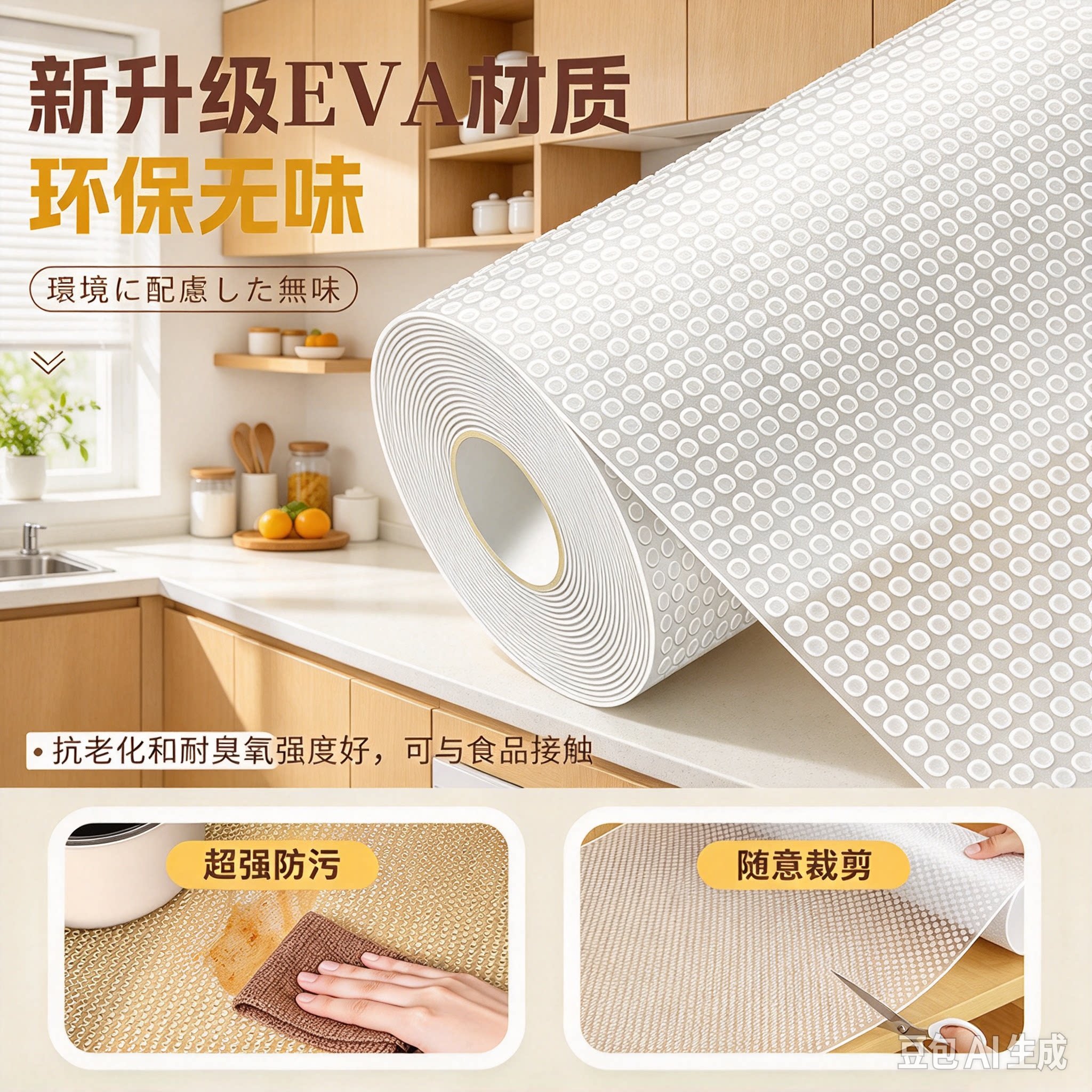 【下单立减50】厨房橱柜防潮垫抽屉垫纸防水防油垫YY