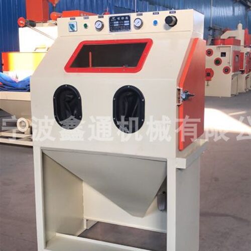 6090型喷砂机手动喷砂除锈机A打沙机吹沙机气压打沙设备箱式环保