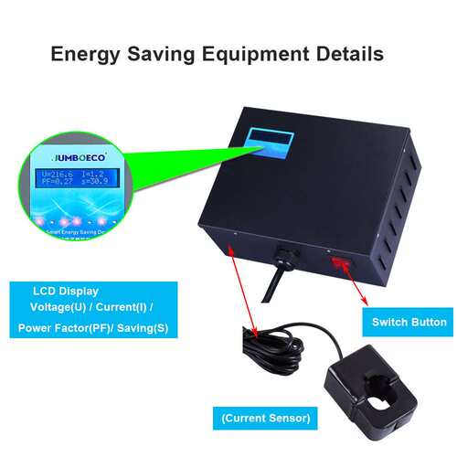 Single Phase Power Saver Box Intelligent Energy Saver省电