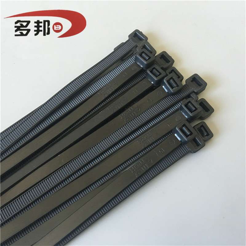 尼龙扎带厂家大号国标塑料自锁扎带8x450/250条捆绑带扎线带束线