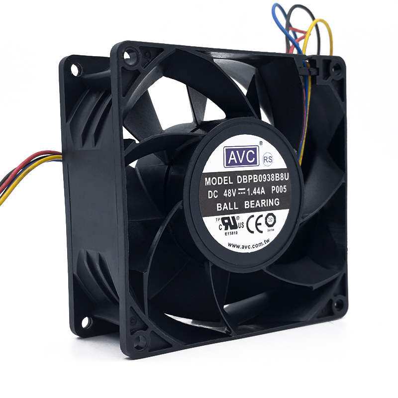 AVC DBPB0938B8U 9038 48v 1.44A PWM可调速大风量48伏风扇9cm