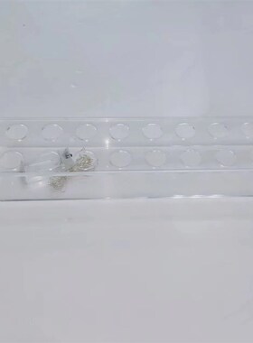 亚克力矮脚花瓶可左右抽拉新款爆火花盒8-24孔 餐桌装饰花盒