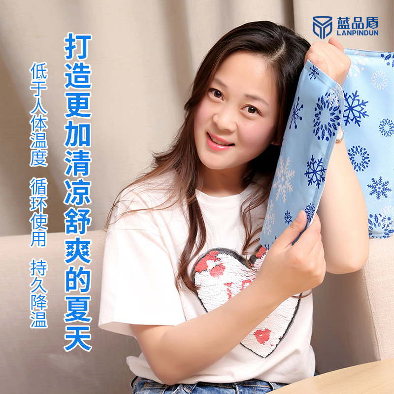 蓝品盾卧室凝胶免注水降温床垫家用单人沙发水凉垫凉垫学生宿舍冰
