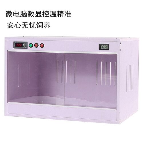 鹦鹉芦丁鸡育雏脱温保温箱智能控温爬宠饲养箱