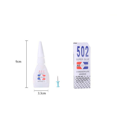 502胶水多功能强力胶橡胶专用快干瞬干牢固塑料办公用粘合剂