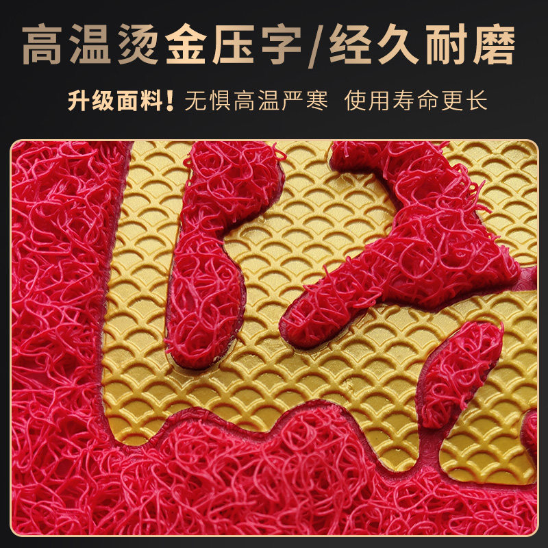 公司门口脚垫迎宾地垫商用地毯定制logo印字酒店电梯定做尺寸图案
