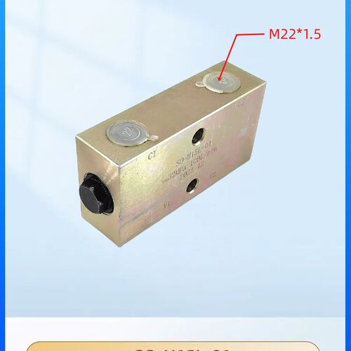 双向液压锁平衡阀YS6-03A适用于吊车支腿 江苏浩泓制液压元件
