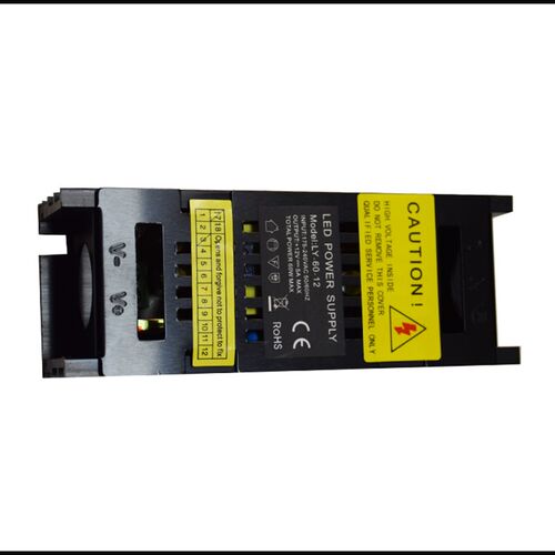 LED开关电源12V 24V灯带专用 长条配接器 60W 100W 150W恒压电源
