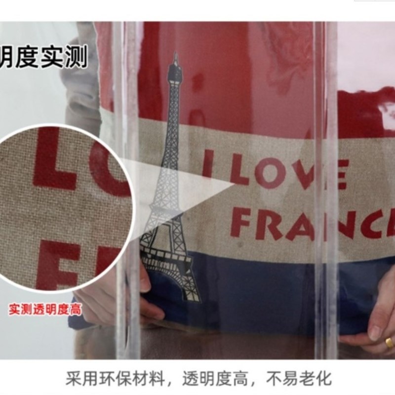 透明挂帘仓库车间滑动pvc塑料门帘 洗车店防水移动推拉挡风隔断帘
