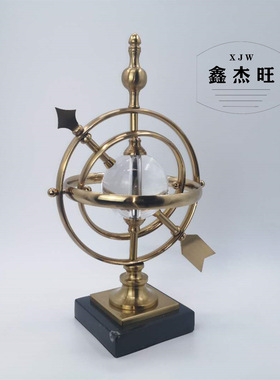 欧式水晶玻璃地球仪摆件家居饰品创意客厅书房酒柜办公室桌面摆设