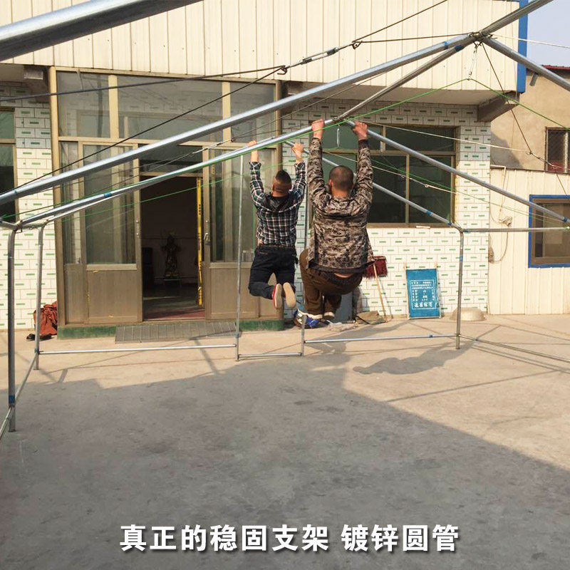 户外工地施工工程住人加厚防雨野外救灾帐篷防寒保暖民用养蜂帐篷
