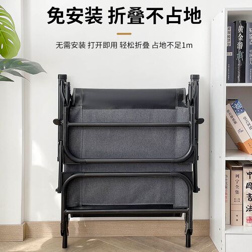 午憩宝户外折叠床单人床午休办公室午睡神器便携简易躺椅可坐可躺