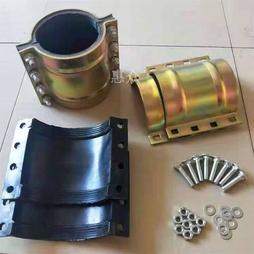 镀彩钢板哈夫节管道抢修器/补漏卡子抱箍 快速接头水管堵漏管件