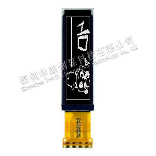 2.08寸OLED显示屏256*64点阵IPS液晶屏SH1122驱动UG-5664GSWHG01
