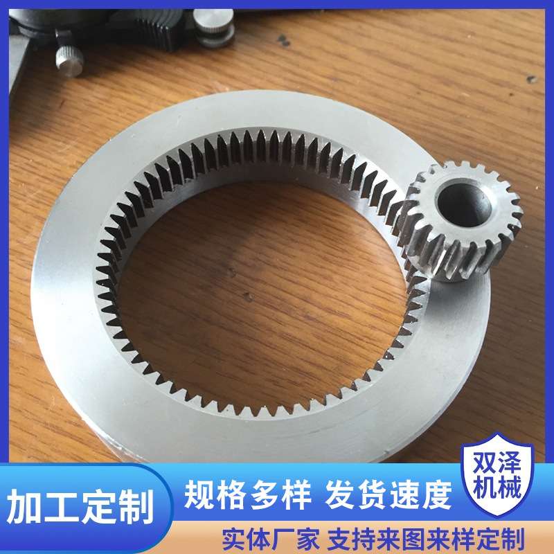 不锈钢内齿圈厂家铸造大小模数不锈钢齿圈 搅拌机齿圈