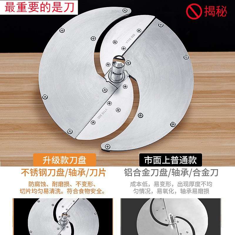 炉仕多手动切片机全自动切柠檬土豆商用多功能奶茶店切薯片机