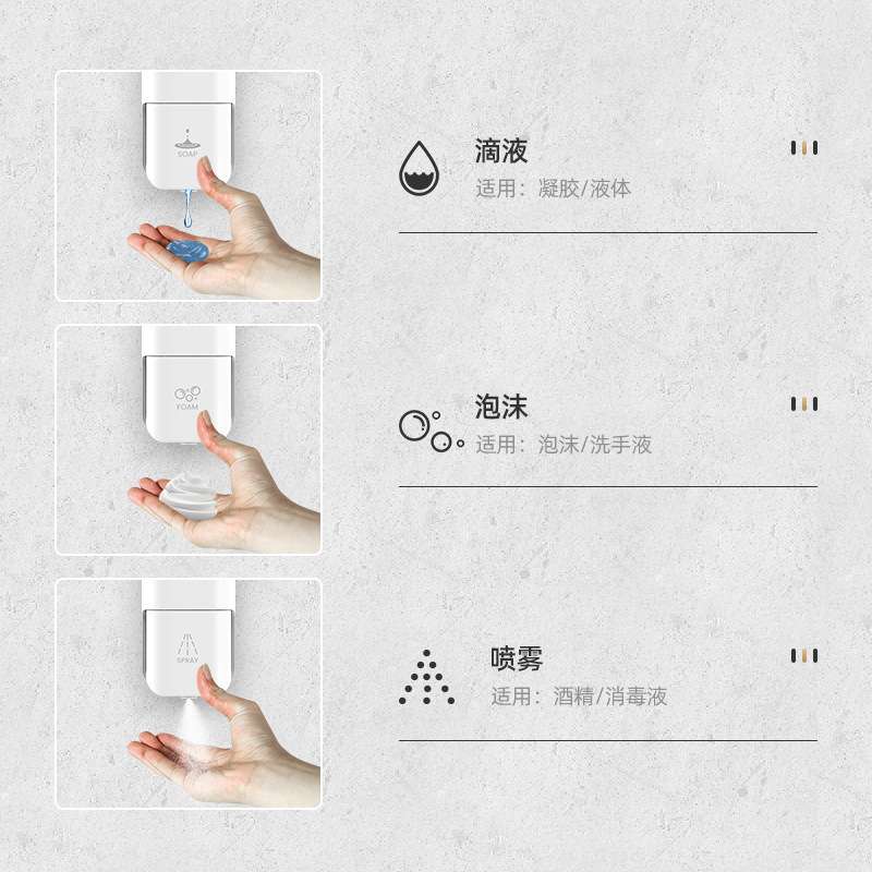 三头酒店沐浴液按压器洗手液挂壁器盒子壁挂式皂液器免打孔挂瓶器
