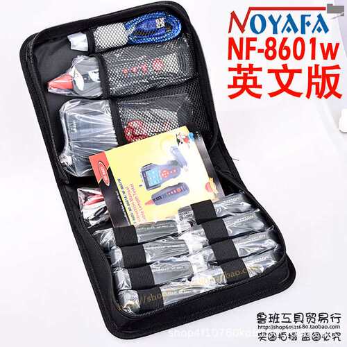 选NOYAFA NF-8601w英文版寻线仪 Network Cable Length Tester
