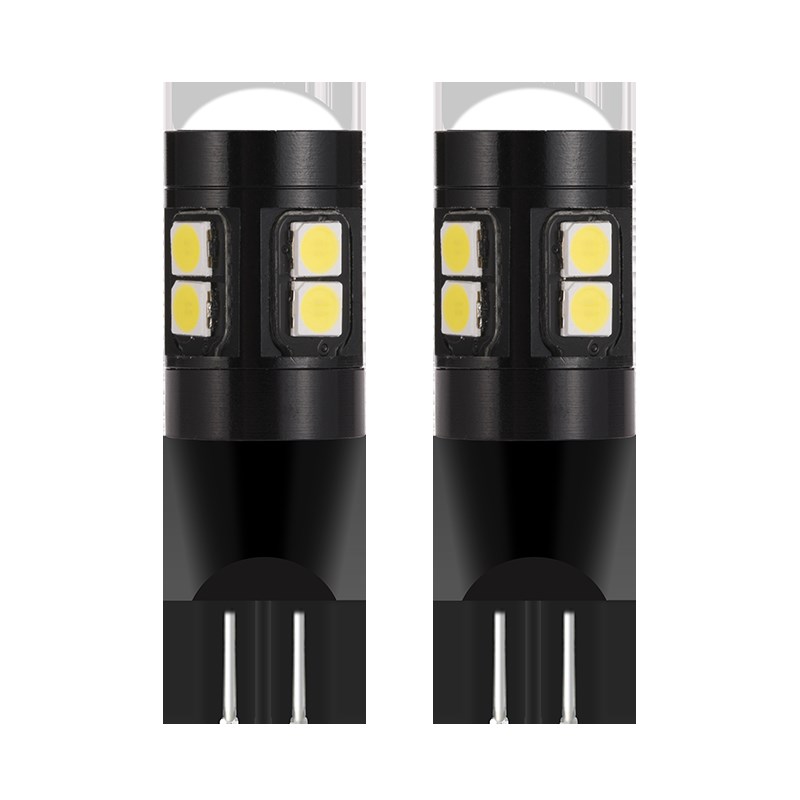 T10汽车小灯新款led示宽灯W5W高亮透镜行车灯通用冰蓝改装日行灯