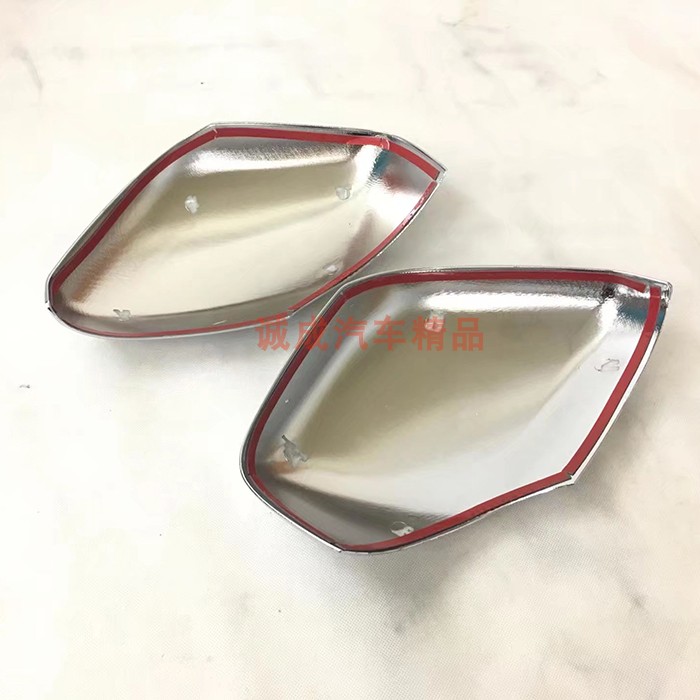 专用于新途乐Y62后视镜盖途乐改装倒车镜罩电镀装饰壳碳纤黑亮条