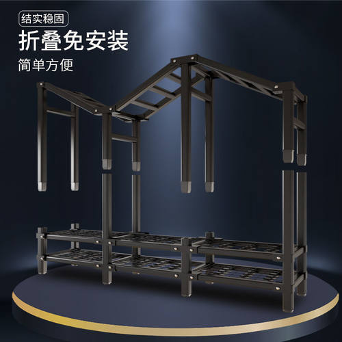 全钢架免安装折叠收纳简易衣柜家用卧室大容量挂衣架简约衣橱防尘