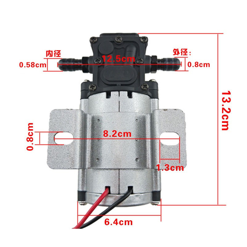 货车汽车油泵12V24v混合型汽油泵柴油泵抽油电动泵水泵通用吸油泵