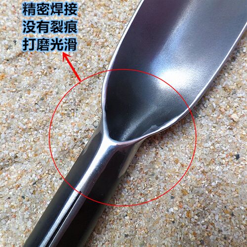 小铲子锰钢铁锹捡鸡枞菌工具挖野菜神器户外园艺种菜尖头加厚花铲