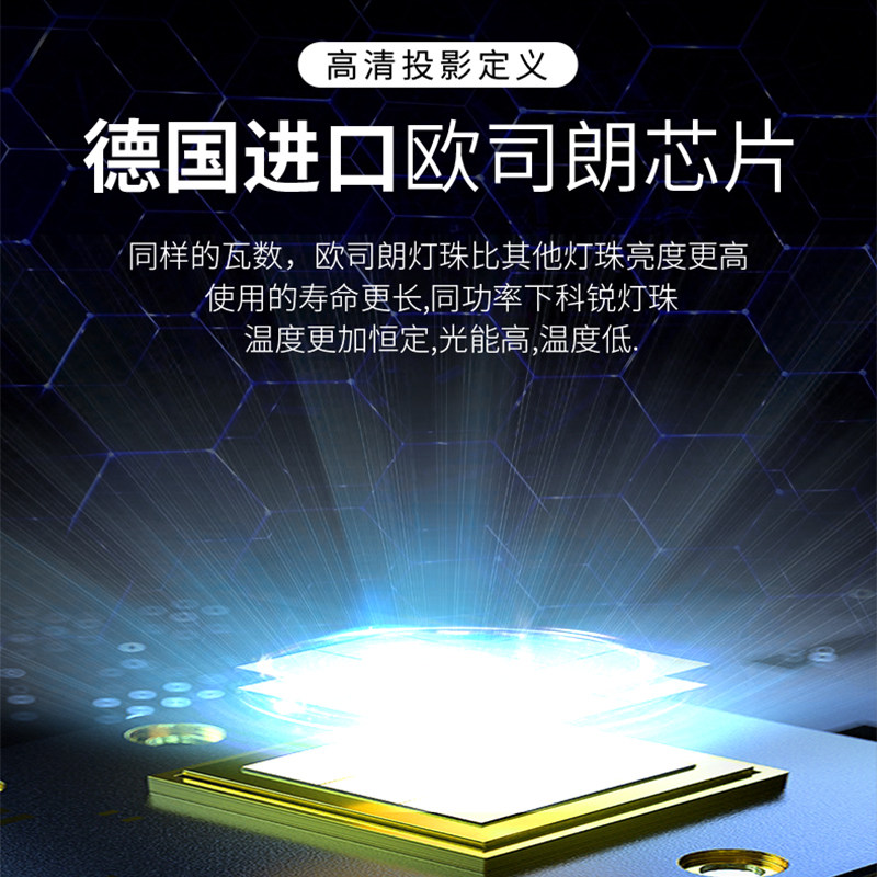 动静结合广告投影射灯带logo文字图案定制门头店铺室内户外墙壁招