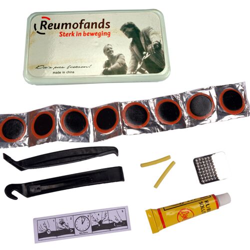 自行车修理工具 塑料撬胎棒骑行工具补胎胶片 盒装补胎工具套装