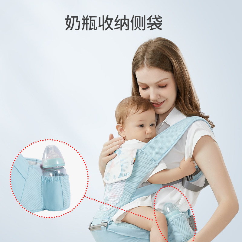 婴儿背带前抱式夏季外出抱娃神器解放双手宝宝多功能腰凳轻便四季