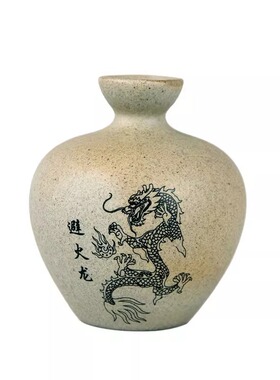 放厨房里陶瓶物品避火龙黄晶碎石黄色瓷葫芦黄石头土陶罐黄水晶