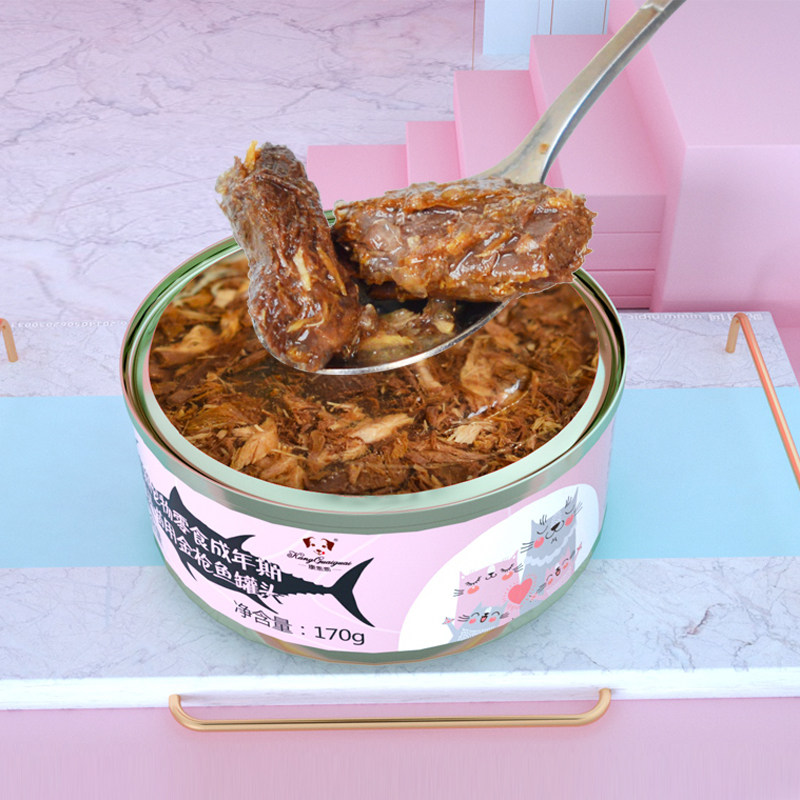 猫罐头零食红肉罐170g*12成幼猫零食妙鲜湿粮包营养增肥整箱包邮