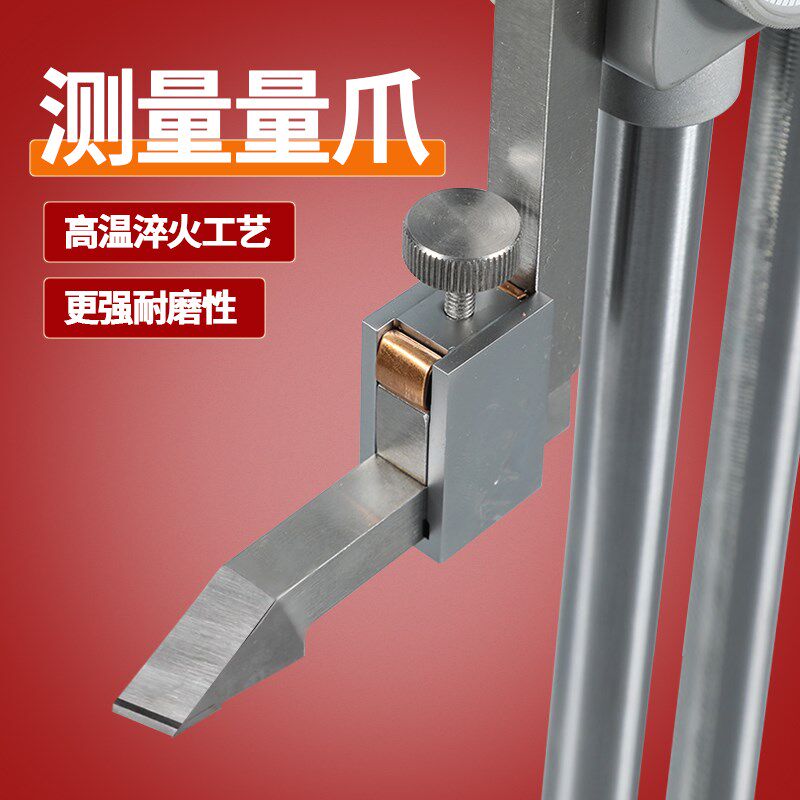 大阳带表数显游标双柱高度尺0-300 500电子高度卡尺高精度划线尺