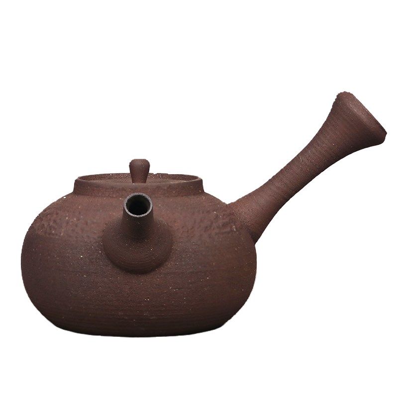 干烧日式侧把煮茶壶可明火加热温茶烧水泡茶器大容量办公室陶瓷壶