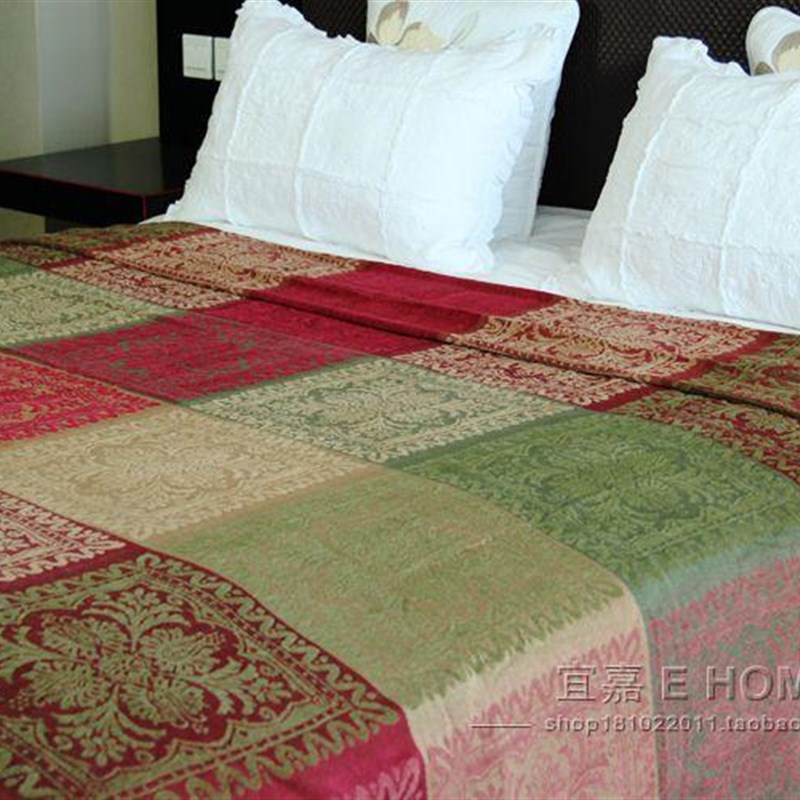 高档沙发巾波西米亚针织毛毯雪尼尔盖毯沙发毯高级感午睡毯床毯子