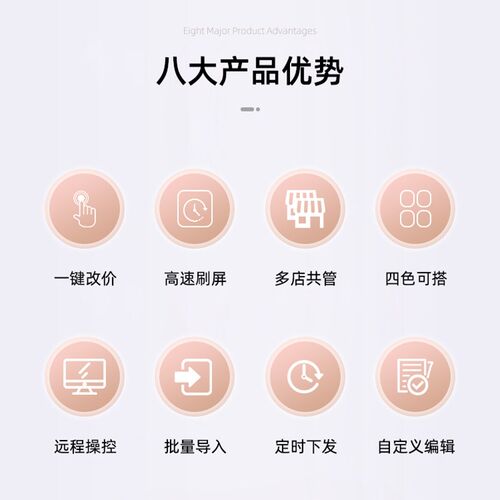 智能四色电子价签仓库货架墨水屏标签展示价格牌会议桌牌生鲜门店