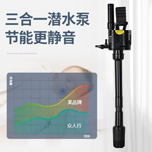 金鱼缸客厅2025新款免打理生态家用客厅小型过滤制氧一体机玻璃缸