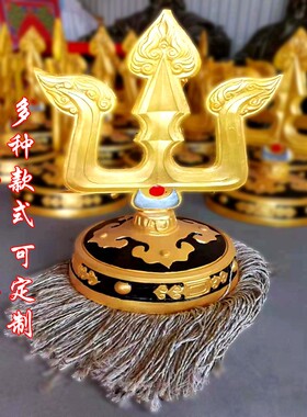 苏鲁锭苏力德蒙古包摆件道具蒙餐厅装饰品玻璃钢工艺成吉思汗战旗