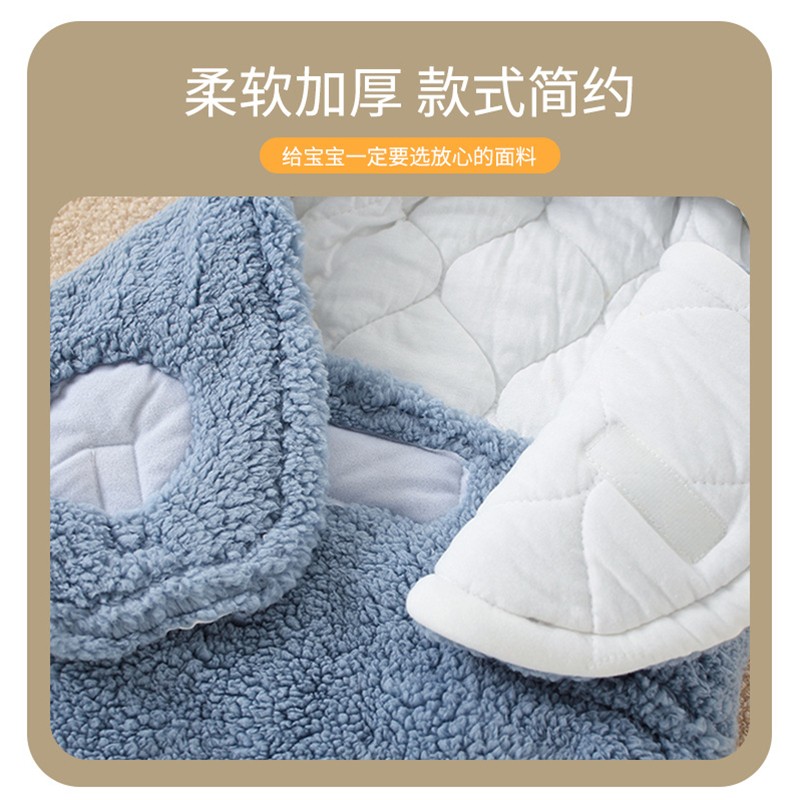 包被婴儿抱被冬加厚初生新生外出小孩防惊跳冬季裹被宝宝襁褓睡袋