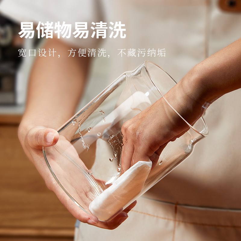咖啡豆保存罐玻璃瓶储物罐子五谷杂粮收纳瓶子手动抽真空密封罐