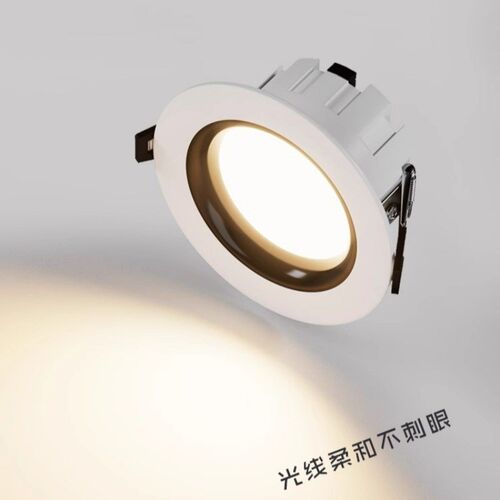 宽边超薄led筒灯嵌入式防眩天花灯开孔60  80 90 100客厅卧室孔灯