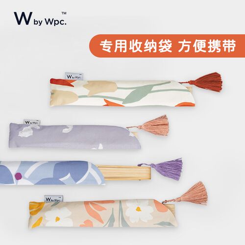 W by Wpc.日式折扇扇子夏天耐用男生女生竹扇折叠扇便携舞蹈扇