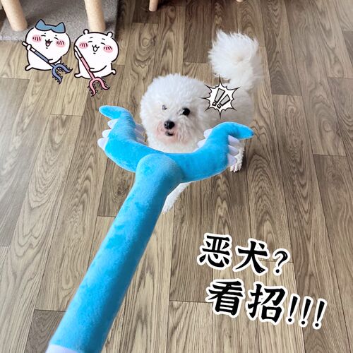 讨伐棒训狗神器毛绒轻便打狗棒不伤狗猫咪狗狗玩具互动逗狗棒逗猫
