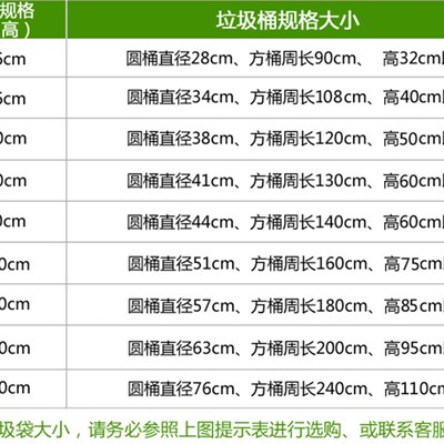 加厚黑色平口垃圾袋酒店宾馆用纸篓大号垃圾袋80x100cm50个包邮