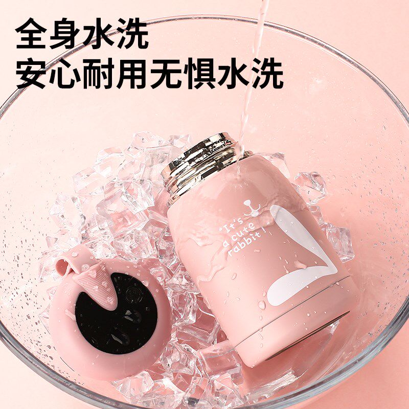 儿童保温杯女士高颜值小巧便携水杯智能大肚杯可爱不锈钢学生杯子