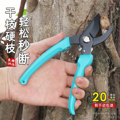 sk5园艺园林剪刀修枝剪摘果省力剪树枝粗枝剪子嫁接果树花卉剪刀