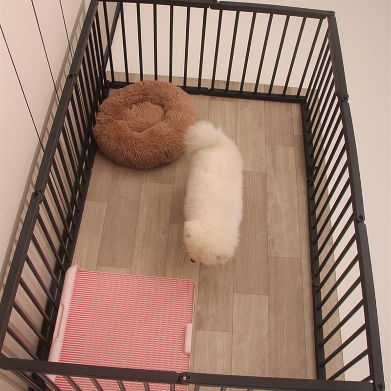 萌小宝宠物围栏狗狗笼子小型犬室内狗窝防护栏免打孔阳台防越狱